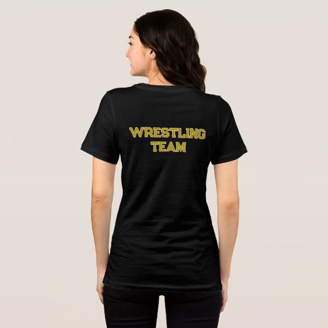 Camiseta Clippers Wrestling Women's Tee (Verso completo)