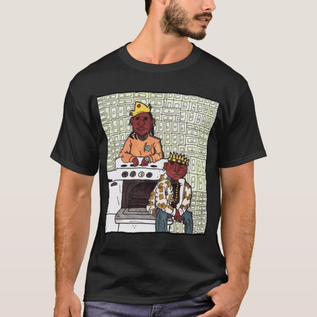 Camiseta Clipse Hell Hath No Fury Illustration retro (Frente)