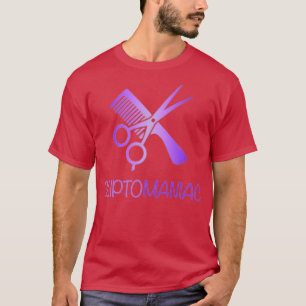 Camiseta CliptoMANIAC CombTesoura em Preto