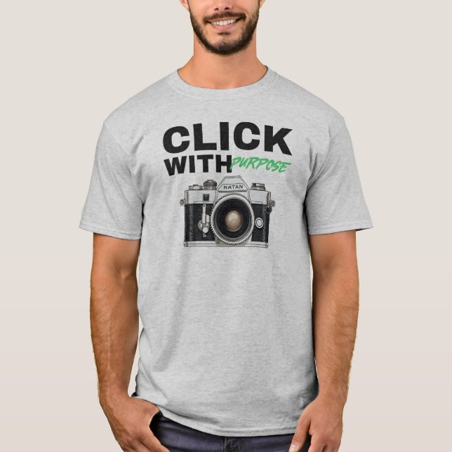 Camiseta Clique com propósito (Frente)