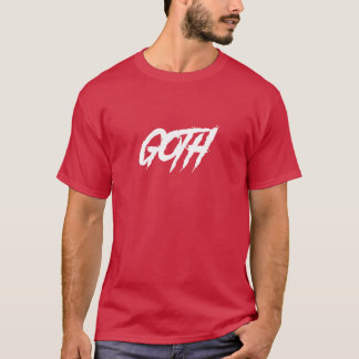Camiseta Clique de garoto gótico amigo gótico