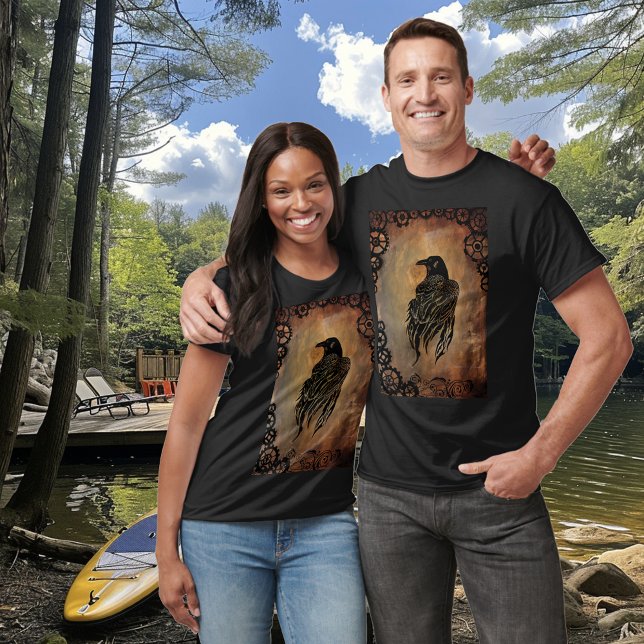 Camiseta Clockwork Raven (Criador carregado)