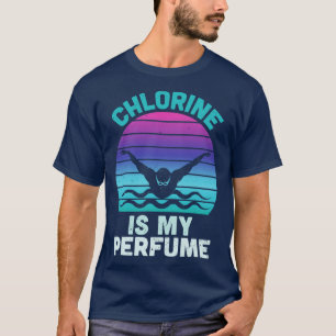 Camiseta Cloro é a minha Natação Engraçada