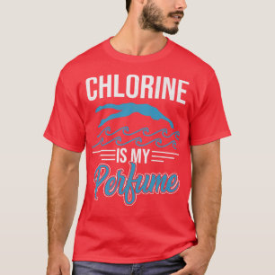 Camiseta Cloro É O Meu Nadador Perfume Nadando