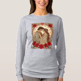 Camiseta Close Enough To Feel Forever Art Nouveau 