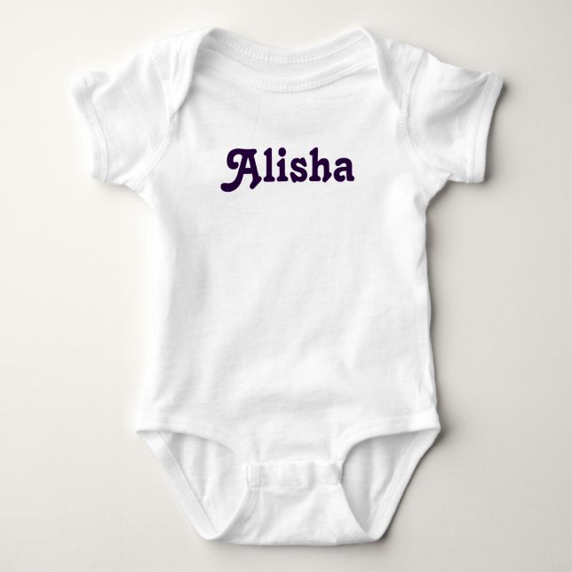 Camiseta Clothing Baby Alisha (Frente)