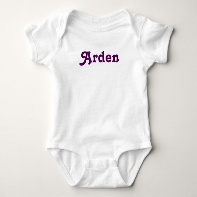 Camiseta Clothing Baby Arden (Frente)