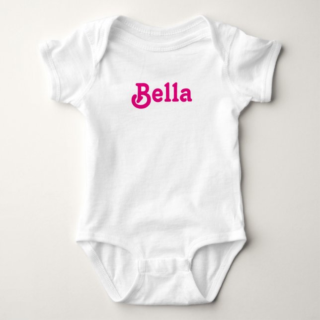 Camiseta Clothing Baby Bella (Frente)