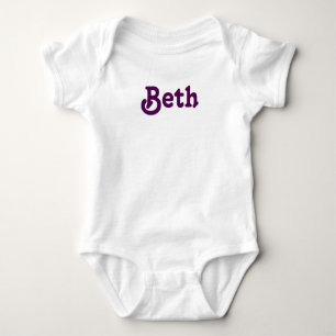 Camiseta Clothing Baby Beth