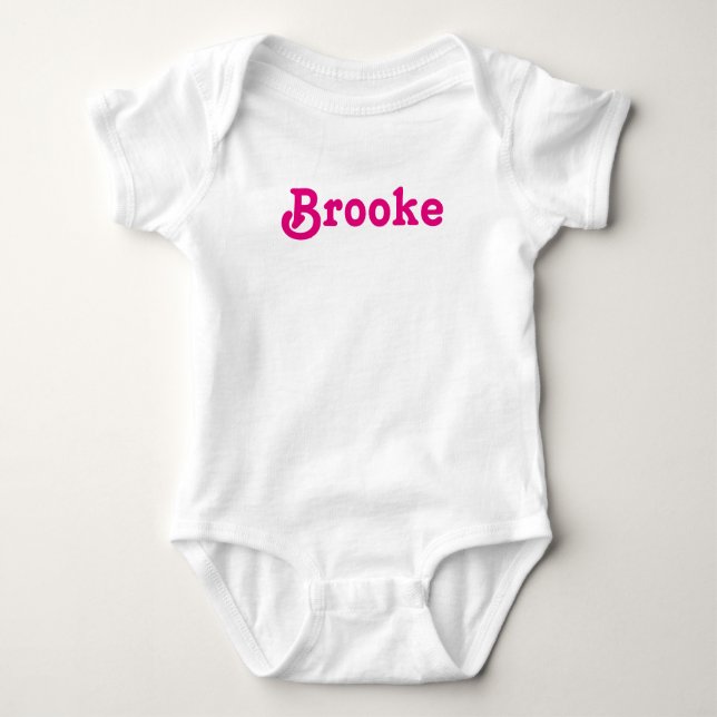 Camiseta Clothing Baby Brooke (Frente)