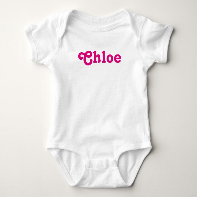 Camiseta Clothing Baby Chloe (Frente)