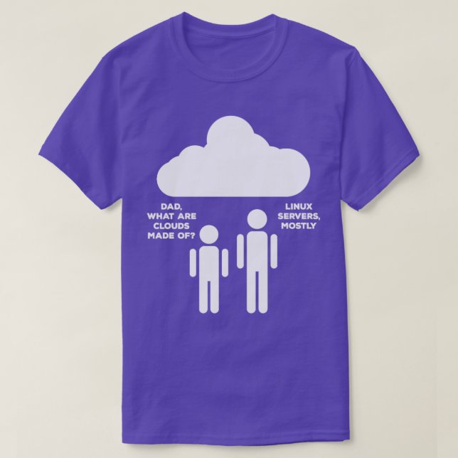 Camiseta Cloud Linux (Frente do Design)