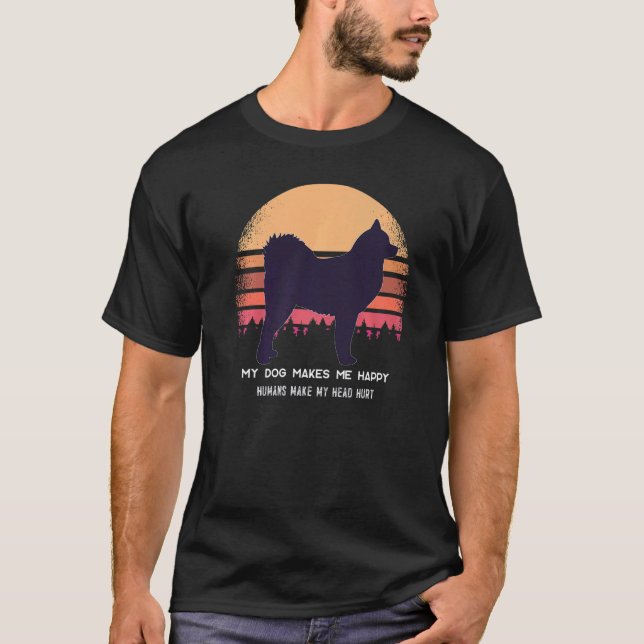 Camiseta Cloud Spitz German Spitz Retro 22 (Frente)