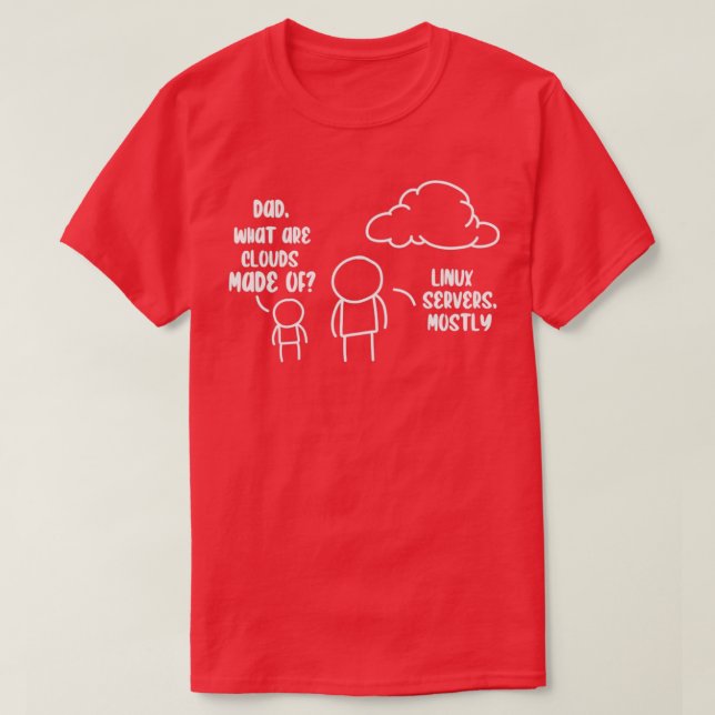 Camiseta Cloud Storage Data Server Information Technology C (Frente do Design)