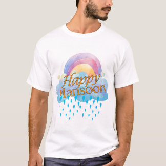 Camiseta "Cloudy Daydreams: Rainbow Edition"
