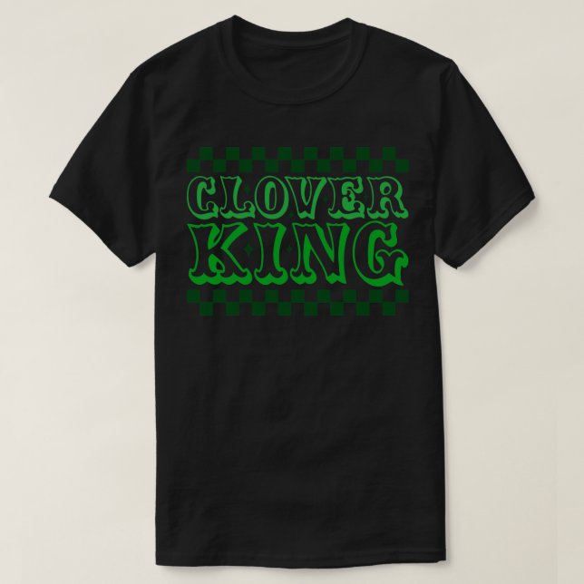 Camiseta Clover King 1 (Frente do Design)