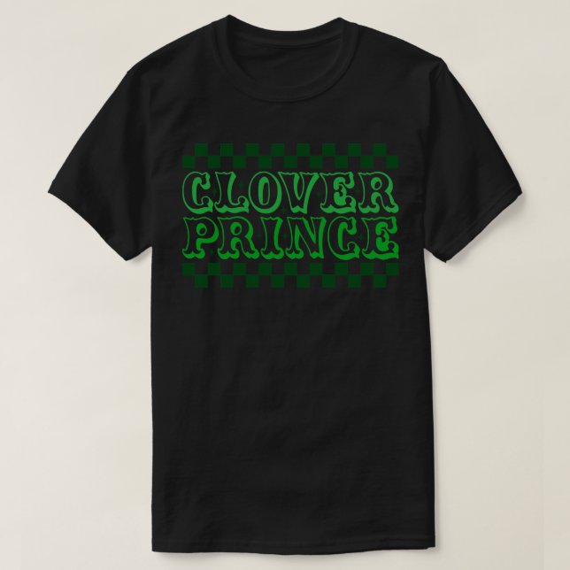 Camiseta Clover Prince 1 (Frente do Design)