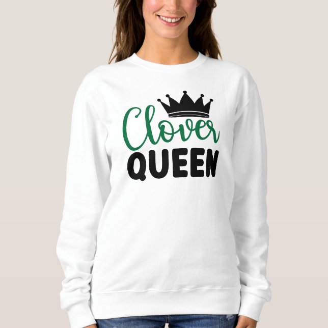 Camiseta Clover Queen Charm Design- 60278 (Frente)