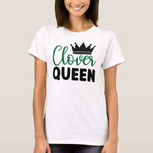 Camiseta Clover Queen Charm Design- 60278