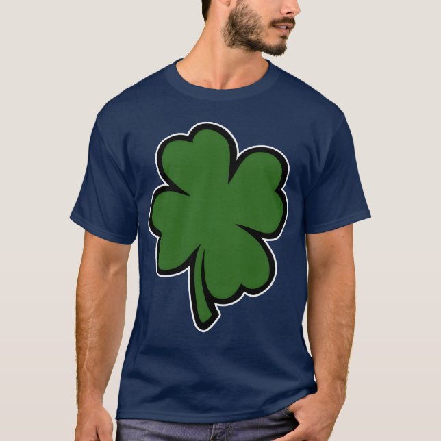 Camiseta clover quote funny (Frente)