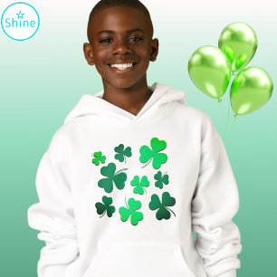 Camiseta Clover Shamrock Dia de São Patrício verde irland