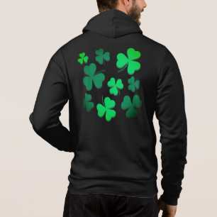 Camiseta Clover Shamrock Dia de São Patrício verde irlandês