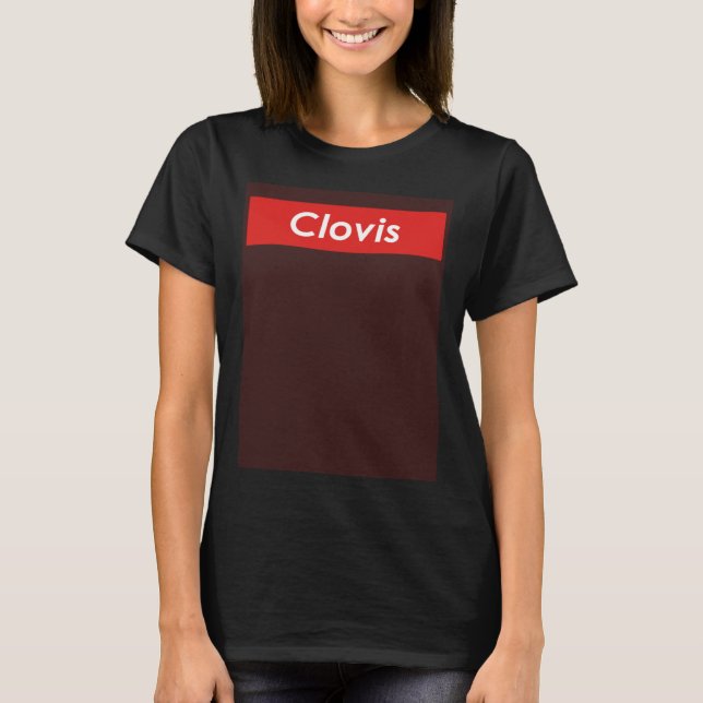 Camiseta Clovis California (Frente)