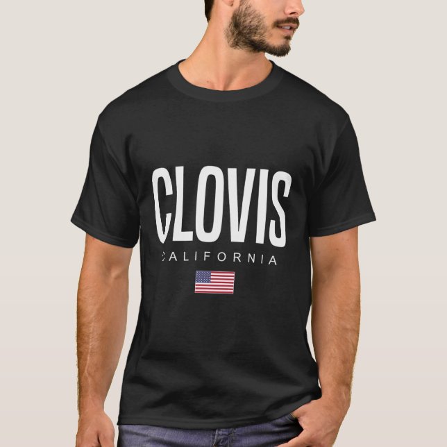 Camiseta Clovis California Ca (Frente)