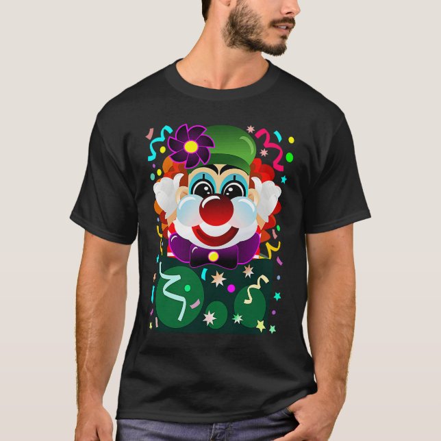 CAMISETA CLOWN CARNIVAL COSTUME (Frente)