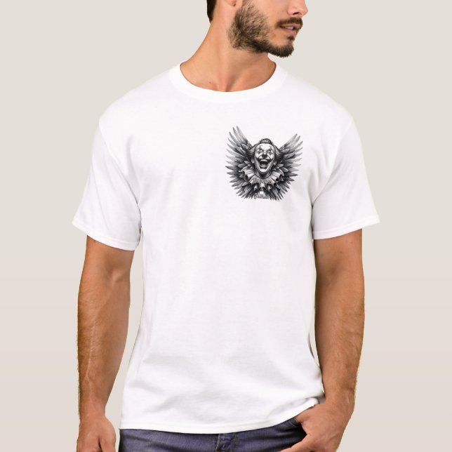 Camiseta Clown & Wings (Frente)