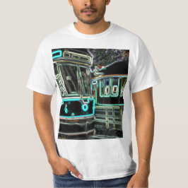 Camiseta CLRV Neon na camisa-T de valor masculino