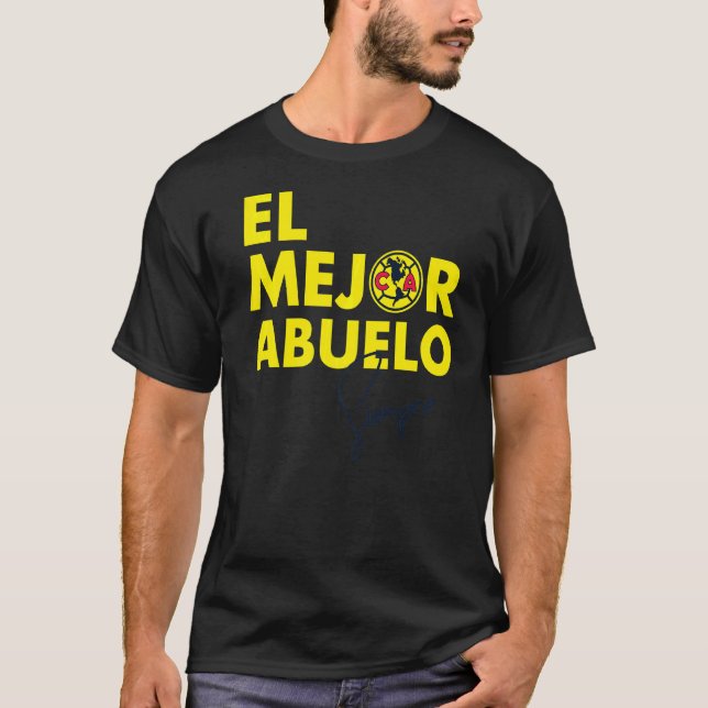 Camiseta Club America El Mejor Abuelo (Frente)