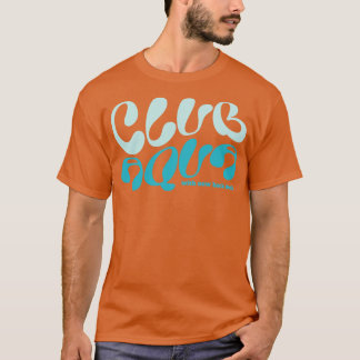 Camiseta Club Aqua com novo andar de trás