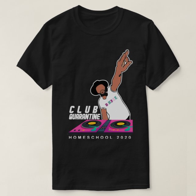 CAMISETA CLUB QUARANTINA (Frente do Design)