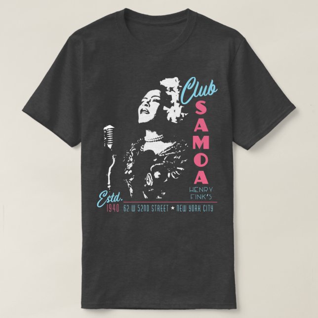 Camiseta Club Samoa (Frente do Design)