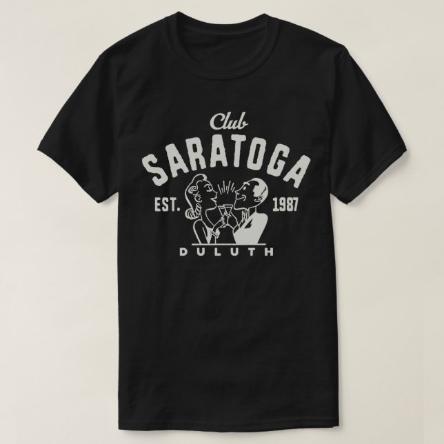 Camiseta Club Saratoga (Frente do Design)