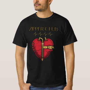 Camiseta CLUB ZIPPER, transplante cardíaco, cirurgia de cor