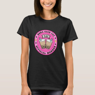 Camiseta Clube Boba Yay Membro Oficial Desi Chá de Leite co