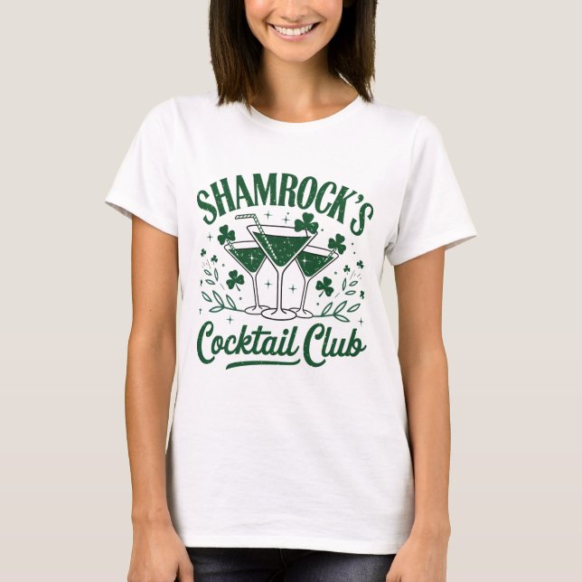 Camiseta Clube Cocktail de Shamrock (Frente)