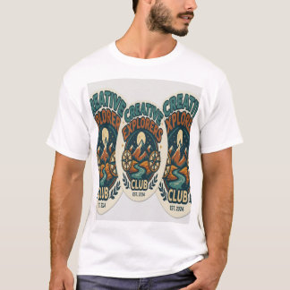 Camiseta Clube Criativo de Exploradores Montanhosos Desi