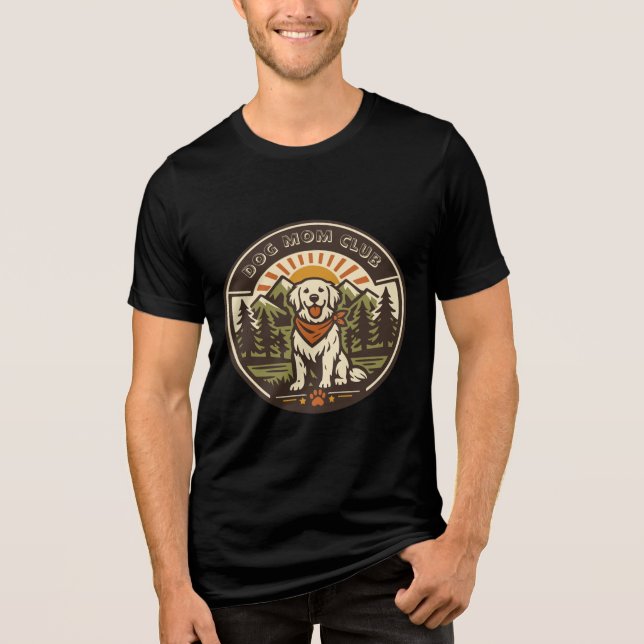 Camiseta Clube da Mãe de Cachorro (Frente)