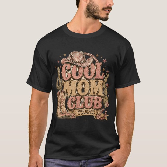 Camiseta clube da mãe legal (Frente)