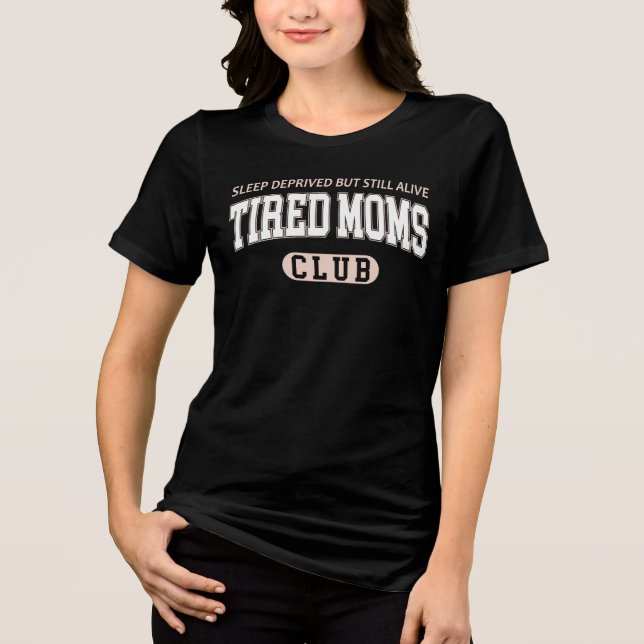 Camiseta Clube da Mamãe Cansada Fofa (Frente)