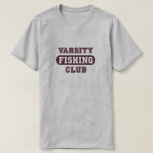 Camiseta Clube da pesca dos homens engraçados