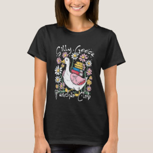 Camiseta Clube da Professora Gansa Tola Wildflower Primeiro