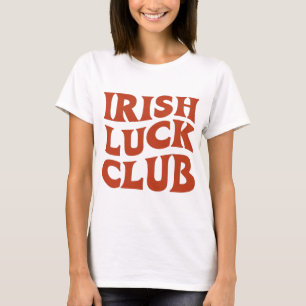 Camiseta Clube da Sorte Irlandesa – Dia de São Patrício Vin