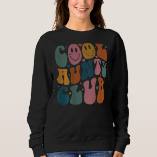 Camiseta Clube da Tia Legal Sorriso Retro Groovy Coração na
