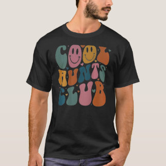 Camiseta Clube da Tia Legal Sorriso Retro Groovy Coração na