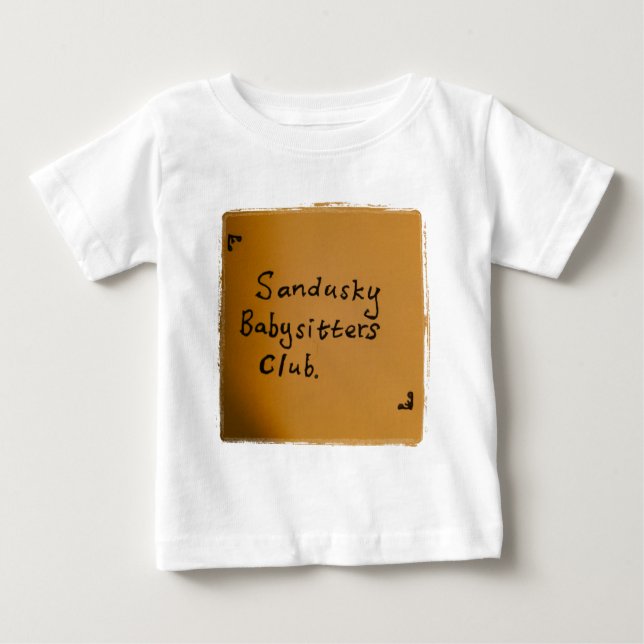 Camiseta Clube das baby-sitter de Sandusky (Frente)