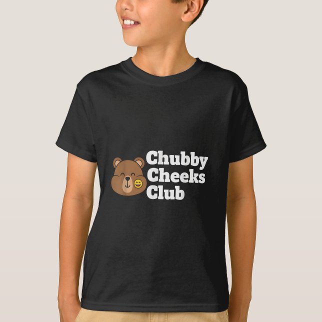 Camiseta Clube das Bochechas Gordinhas (Frente)